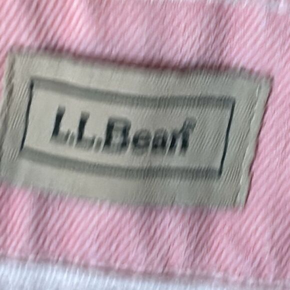 L.L. Bean NEW pink cropped jeans with fade effect & some stretch 16 Reg. - Picture 5 of 9